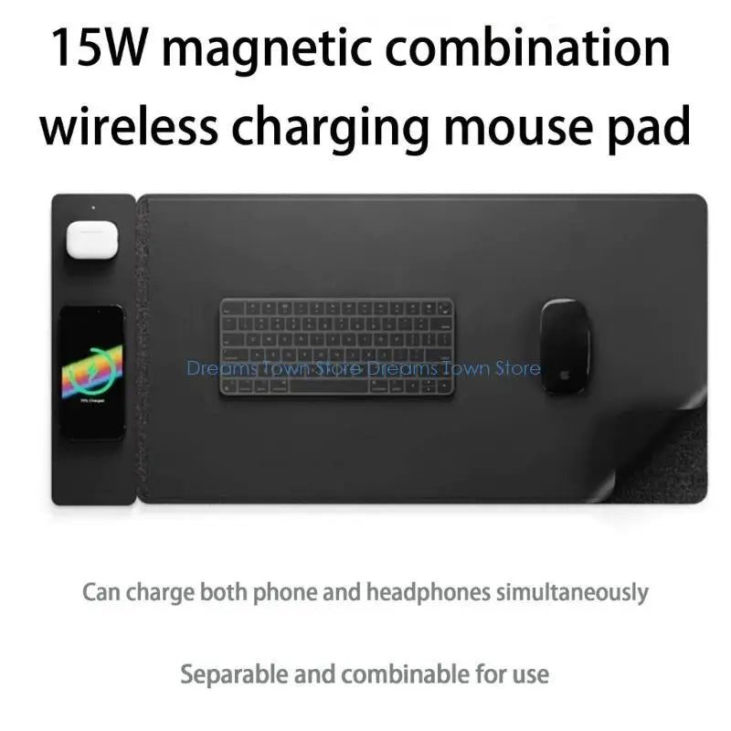 Gaming Mouse Pad with 15W Wireless Charger – HX6A