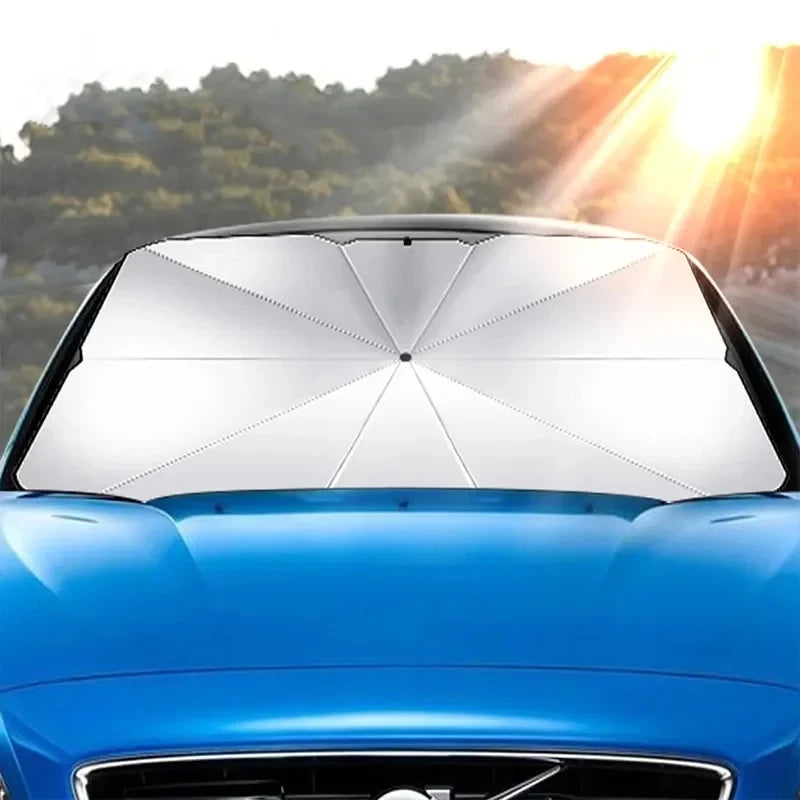 Foldable Car Windshield Sun Shade Umbrella