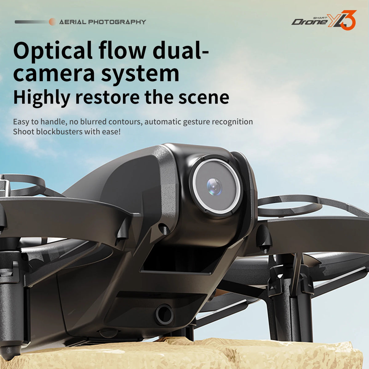 LY3 Drone with Dual Camera & 50X Zoom
