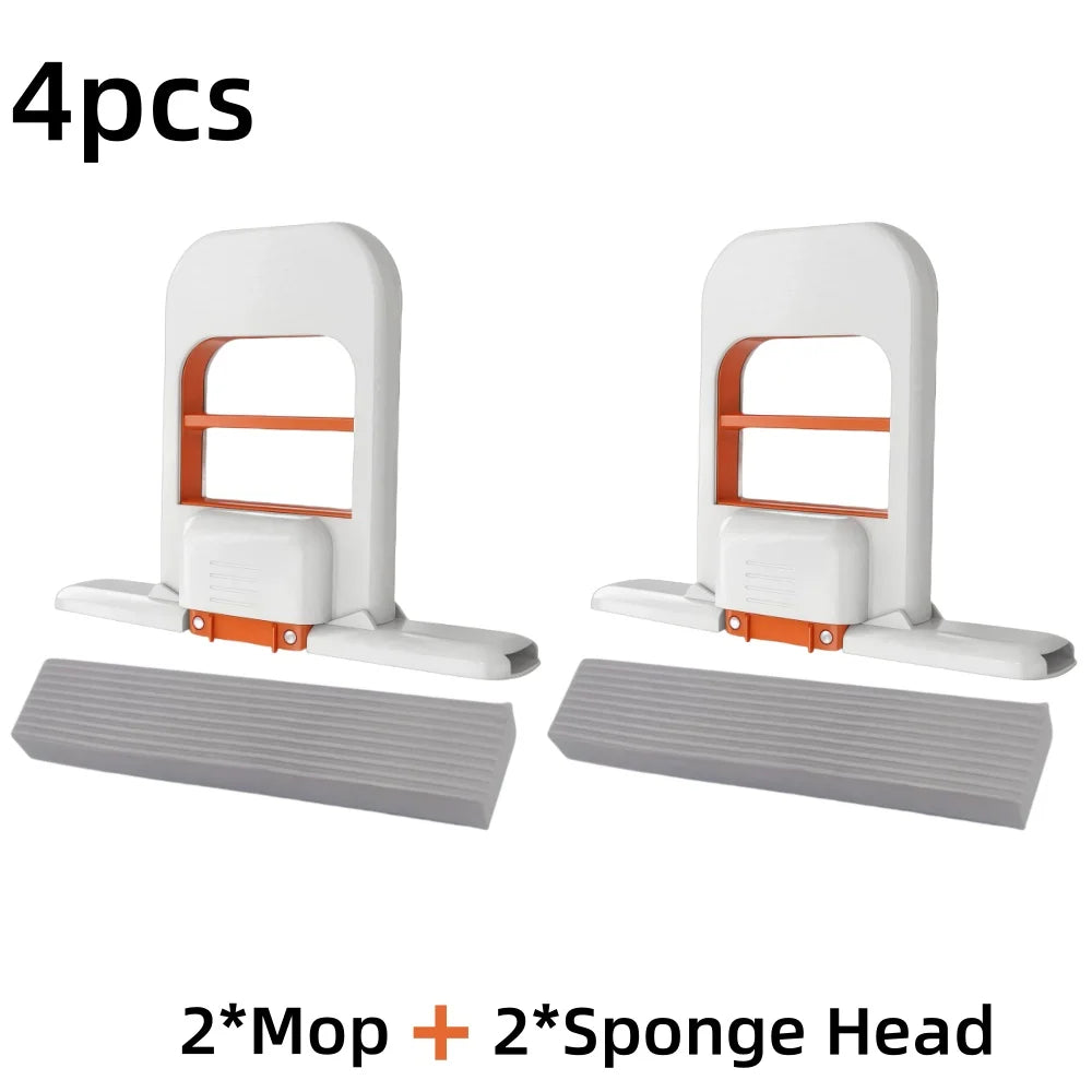Self-Squeezing Mini Desktop Sponge Mop