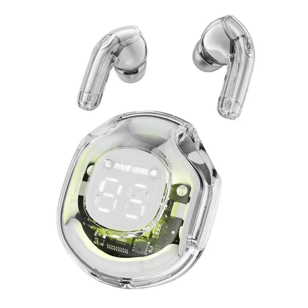 Mini Wireless Earbuds with LED Power Display