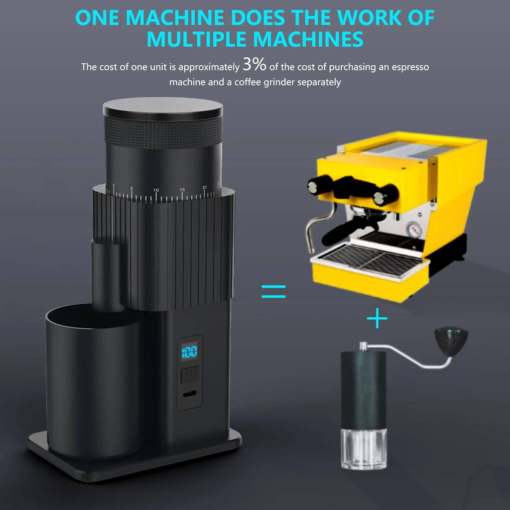 Portable Electric Coffee Grinder – USB Rechargeable