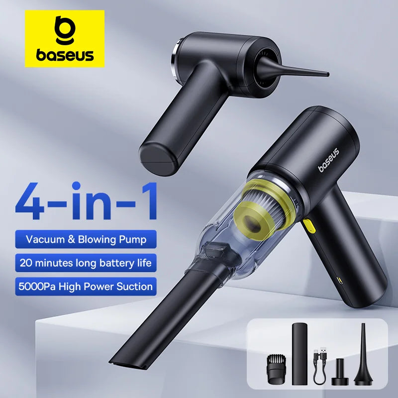 Baseus Cordless Car Vacuum & Air Duster