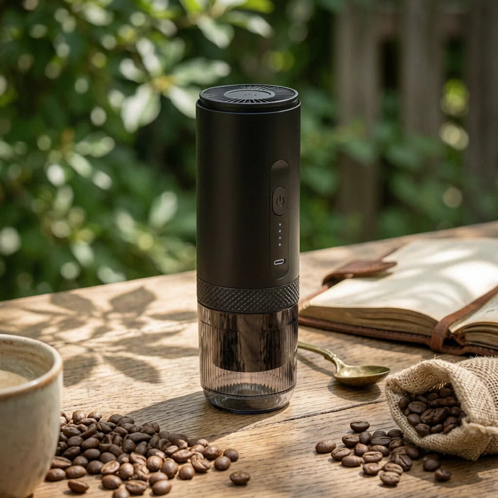 Portable Self-Heating Espresso Maker – 20 Bar