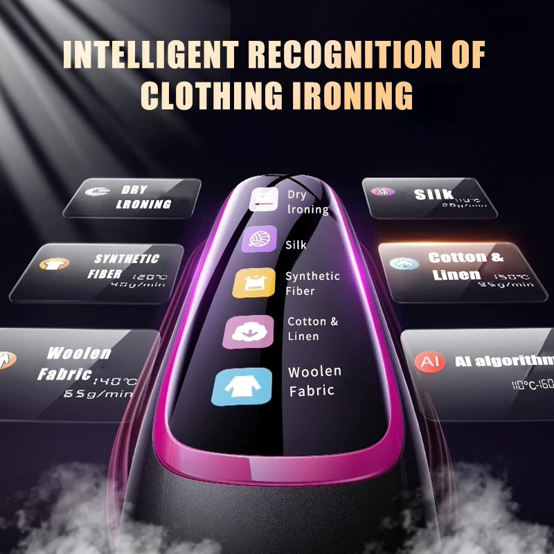 Handheld Steam Iron with Mini Ironing Board