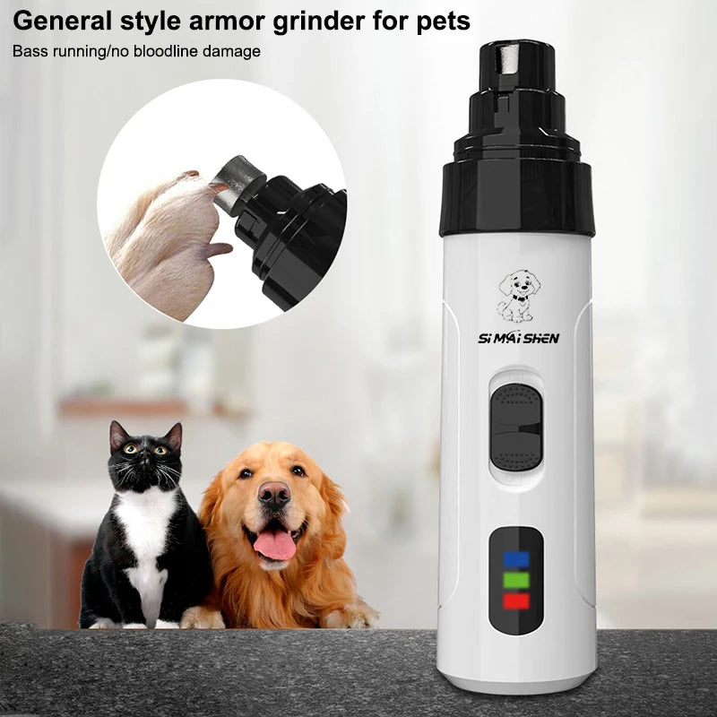 Silent Rechargeable Pet Nail Grinder