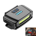 Smart Motion Sensor Hat Clip Light USB Rechargeable LED Headlamp with Red Light Waterproof Cap Lamp for Fishing Camping