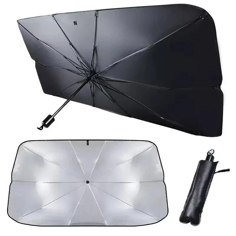 Foldable Car Windshield Sun Shade Umbrella