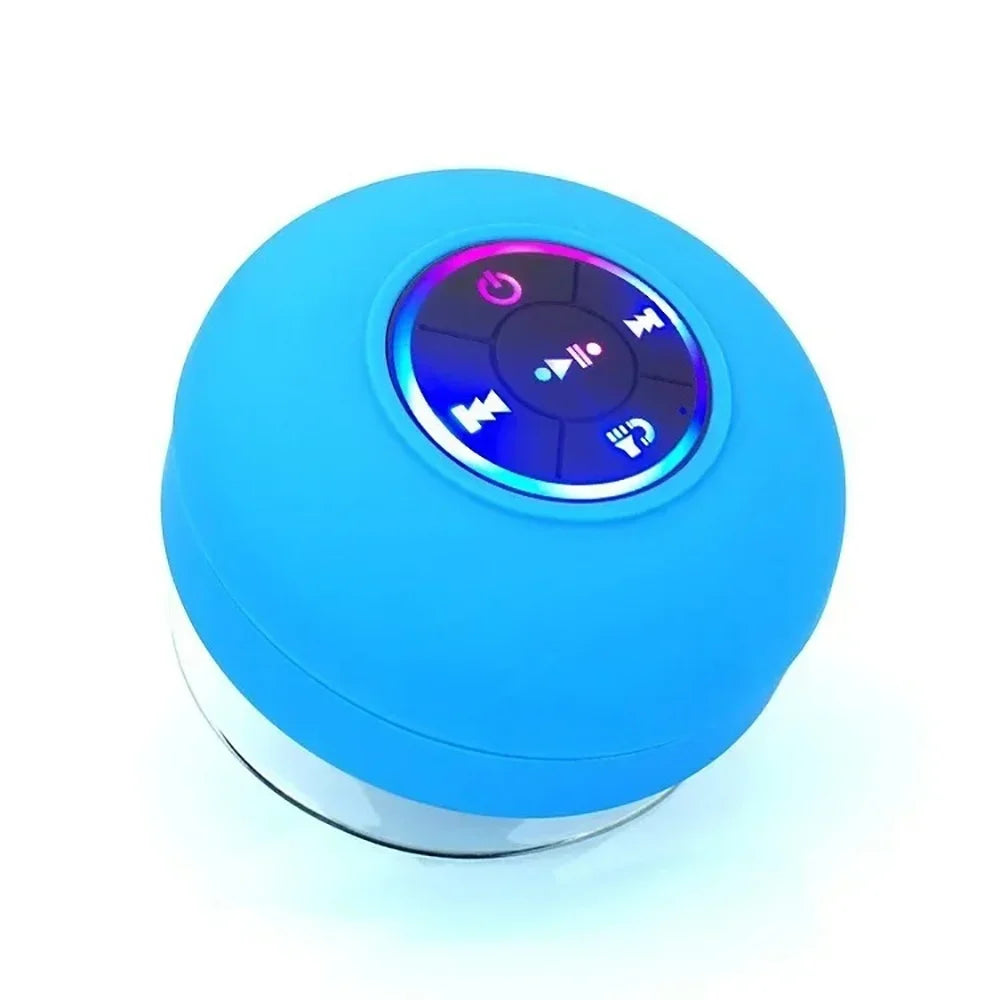 Mini Suction Cup Bluetooth Speaker – IPX4 Waterproof