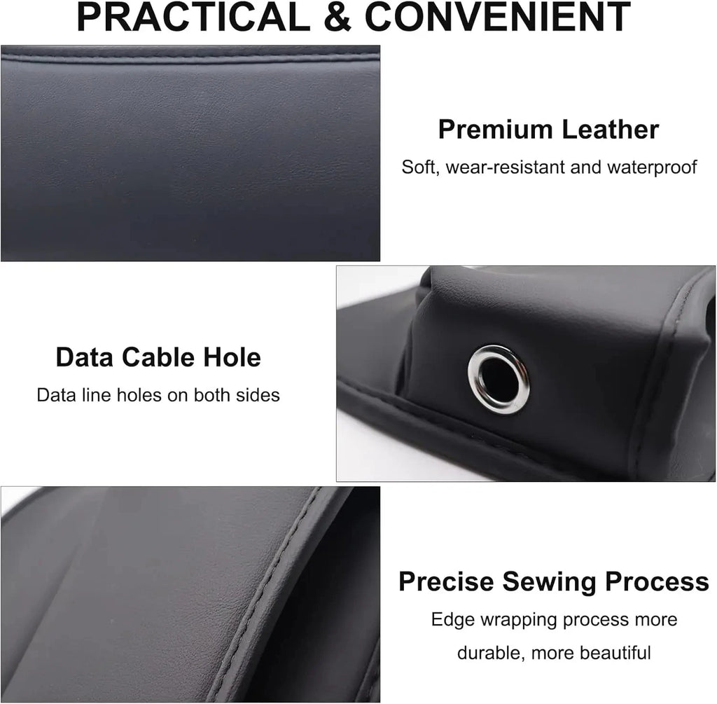 PU Leather Car Seat Gap Storage Box