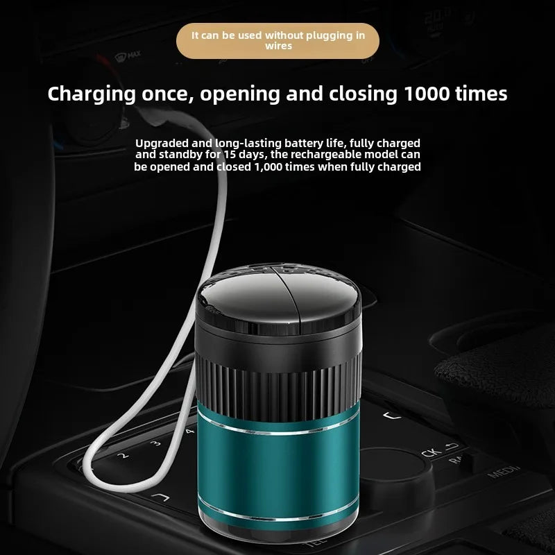 Smart Car Ashtray with Auto Open & Close