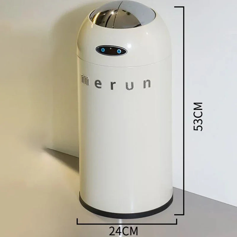 Stainless Steel Smart Sensor Trash Can