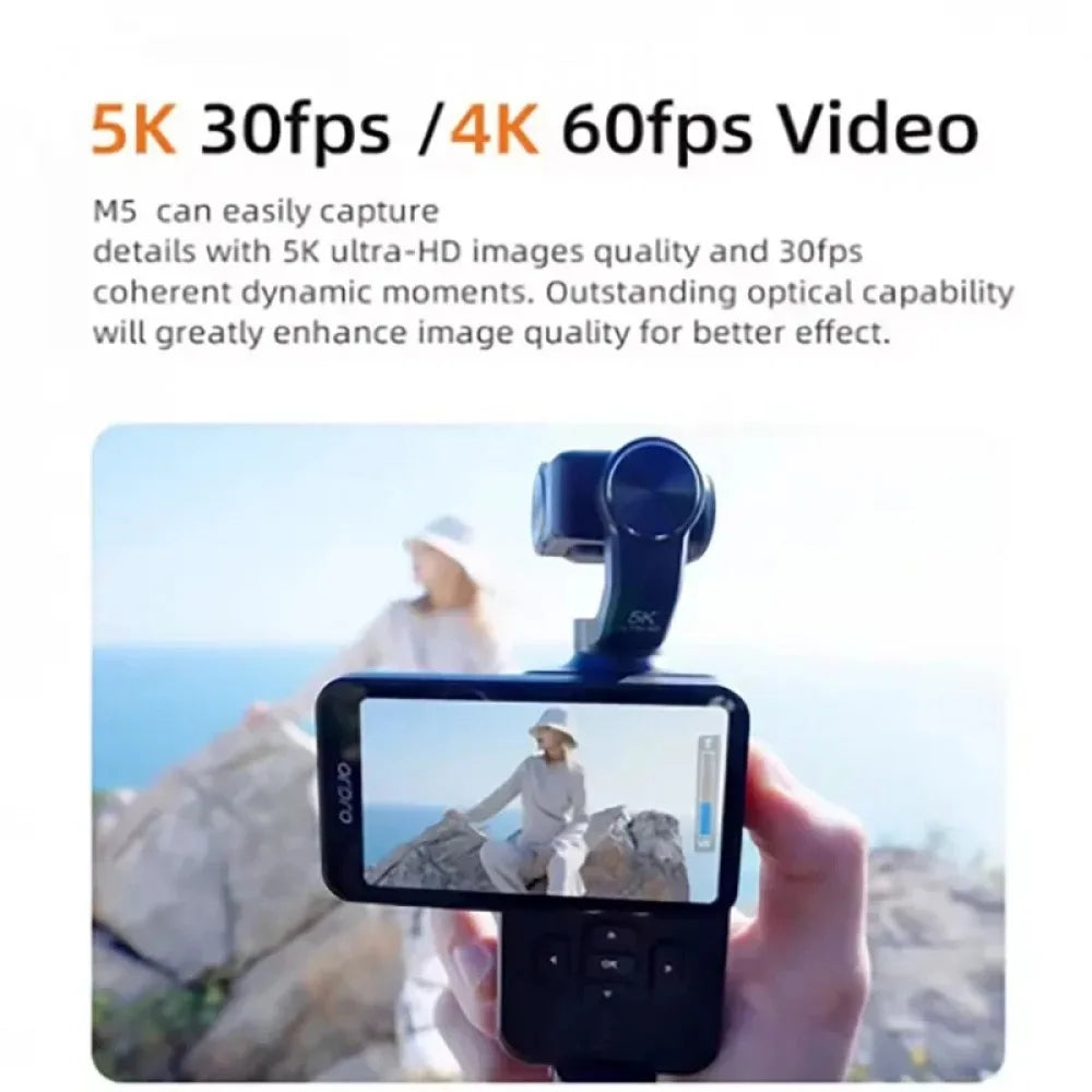5K Vlog Camcorder with Image Stabilization