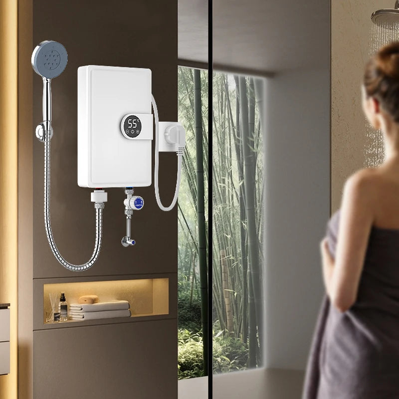 Instant Electric Water Heater with LED Touch Control