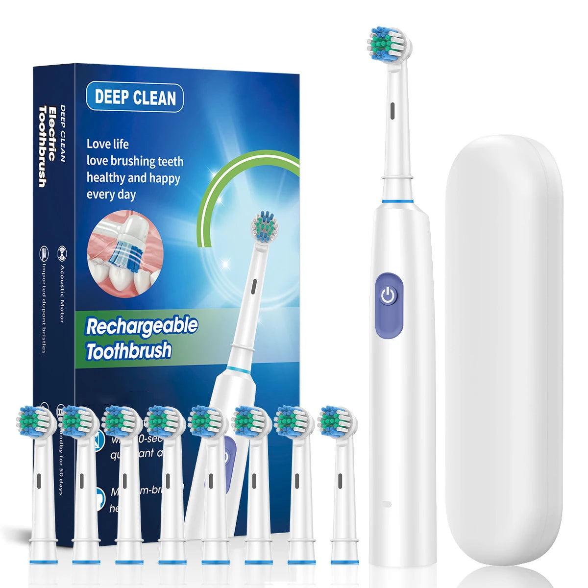 Rechargeable Electric Toothbrush – 5 Modes