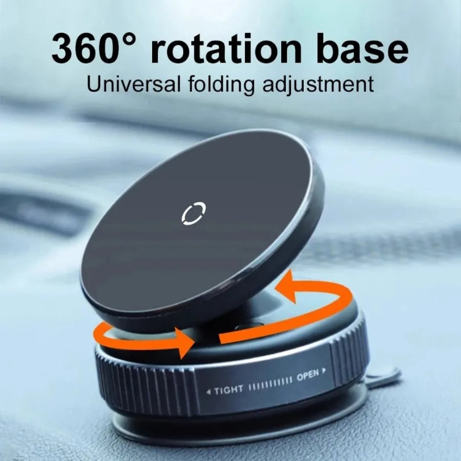 MagSafe Vacuum Suction Car Phone Mount