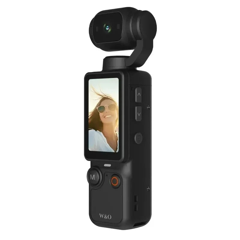 4K Pocket Action Camera with 3-Axis Gimbal