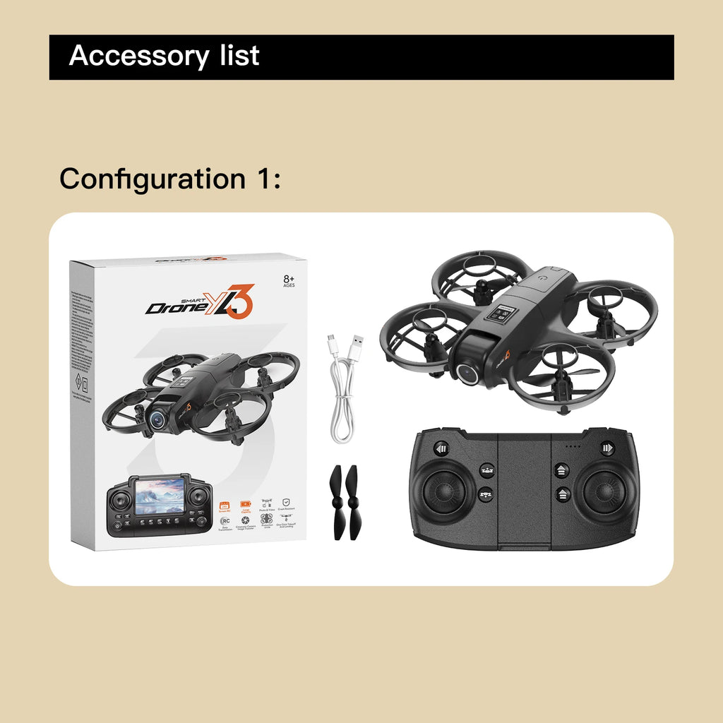 LY3 Drone with Dual Camera & 50X Zoom