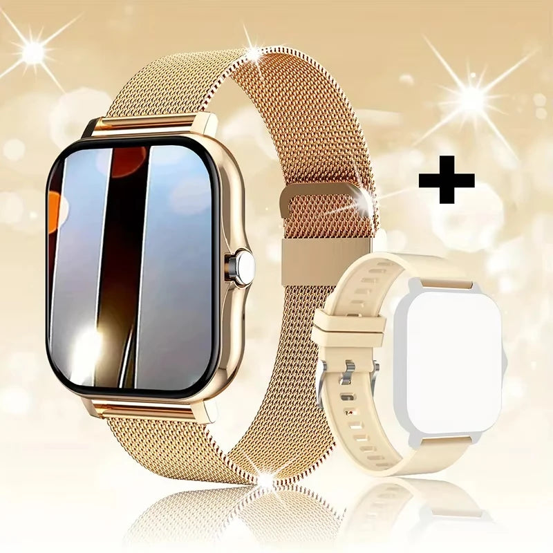 LAXASFIT Full Touch Smartwatch with Bluetooth Calling